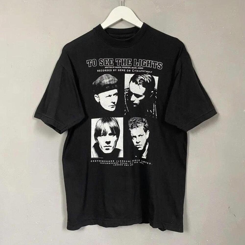 Black To See The Lights 1997 Album Tee Bandtee